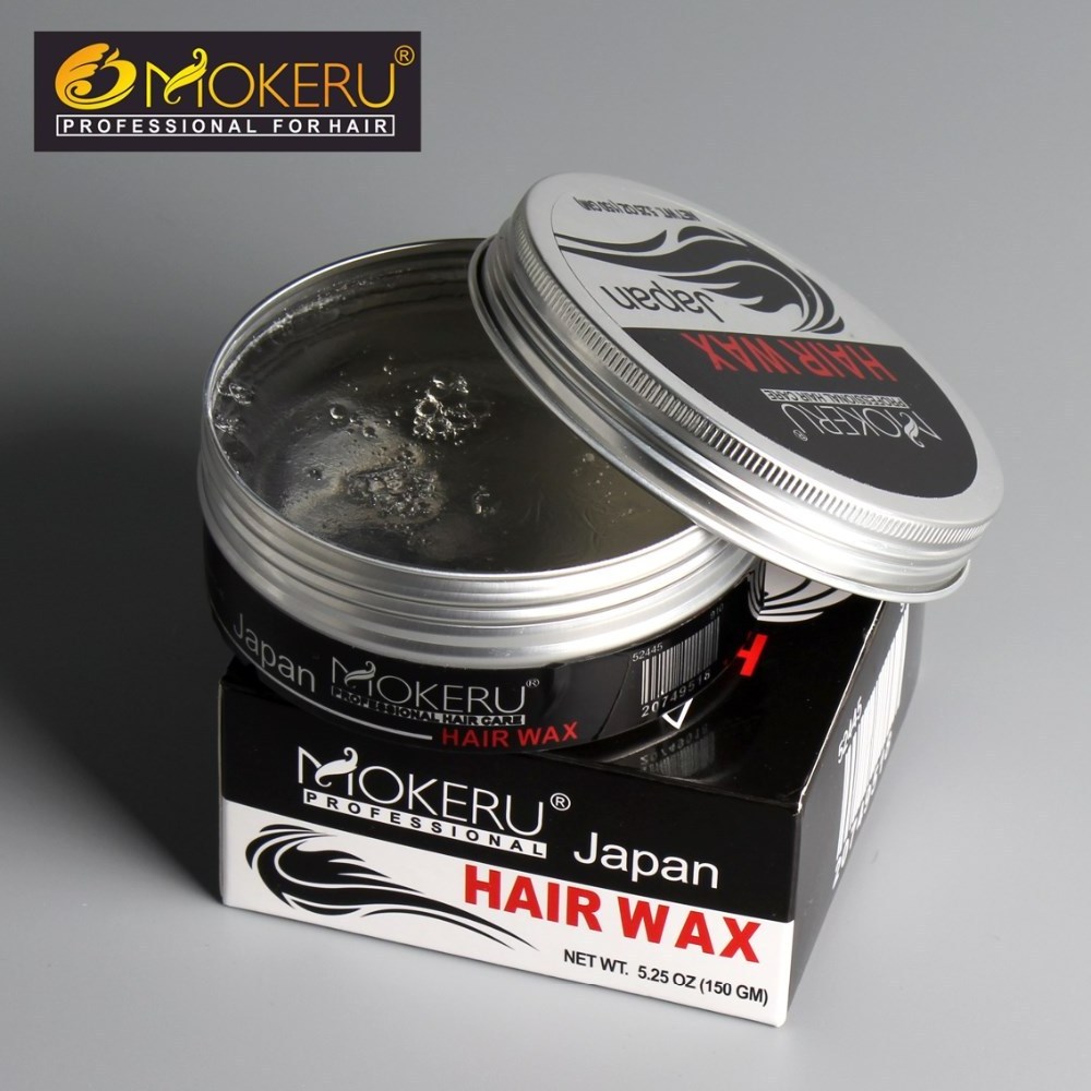 Free sample mokeru strong hold wax OEM private label hair edge control hair pomade for men