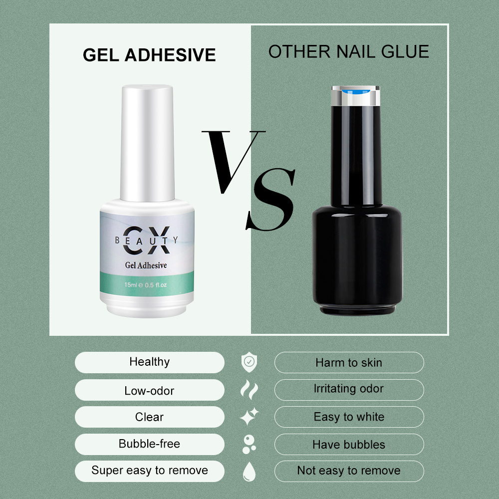 Nail  Tips Glue Gel Wholesale  15ml For Nail Tips Professional Fast Drying  For Nails Accept Custom Logo