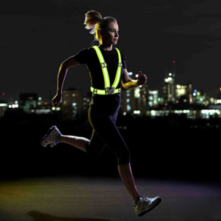 High Visibility Tactical Vest Cycling Fluorescent Yellow Sport Vest Outdoor Running Reflective Safety Vest Tactical