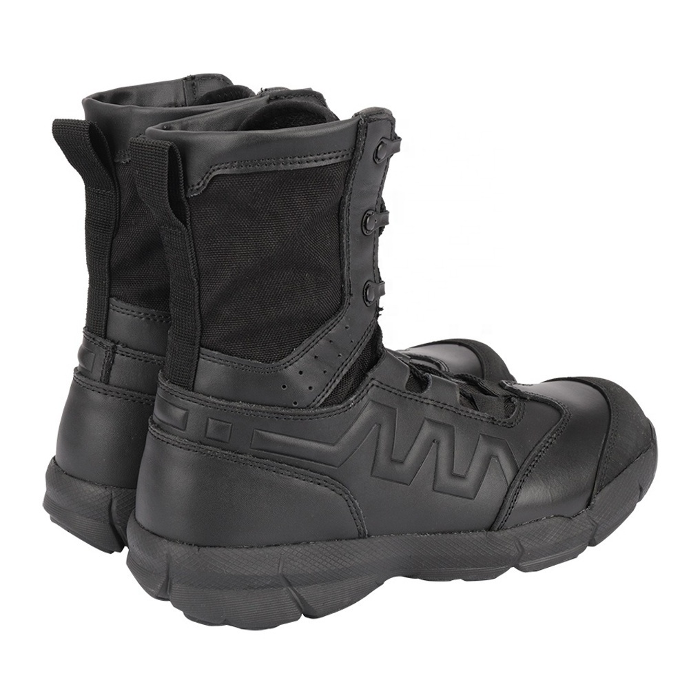 Wholesale Safety Shoes Black Outdoor Hiking Sports Tactical Boots For Men