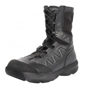 Wholesale Safety Shoes Black Outdoor Hiking Sports Tactical Boots For Men