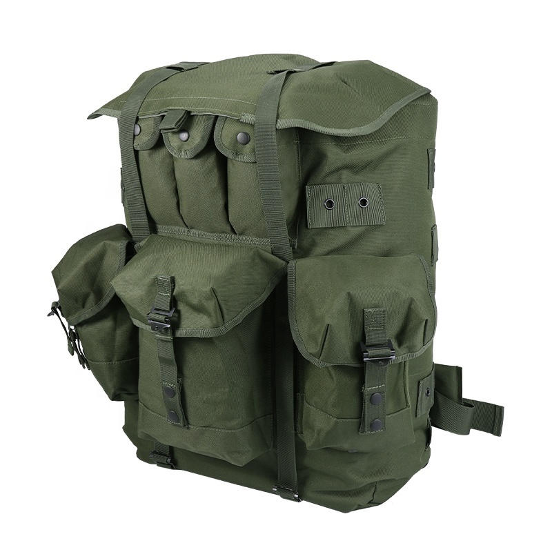 Yakeda Mochila Alice Pack 80L Green Tactical Gear Outdoor Travel Camping Hiking Backpack With Metal Frame