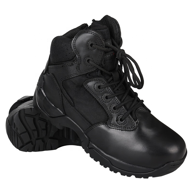 Wholesale Erkek Botas Safety Work Shoes Black Outdoor Trekking Hiking Sports Tactical Ankle Boots For Men