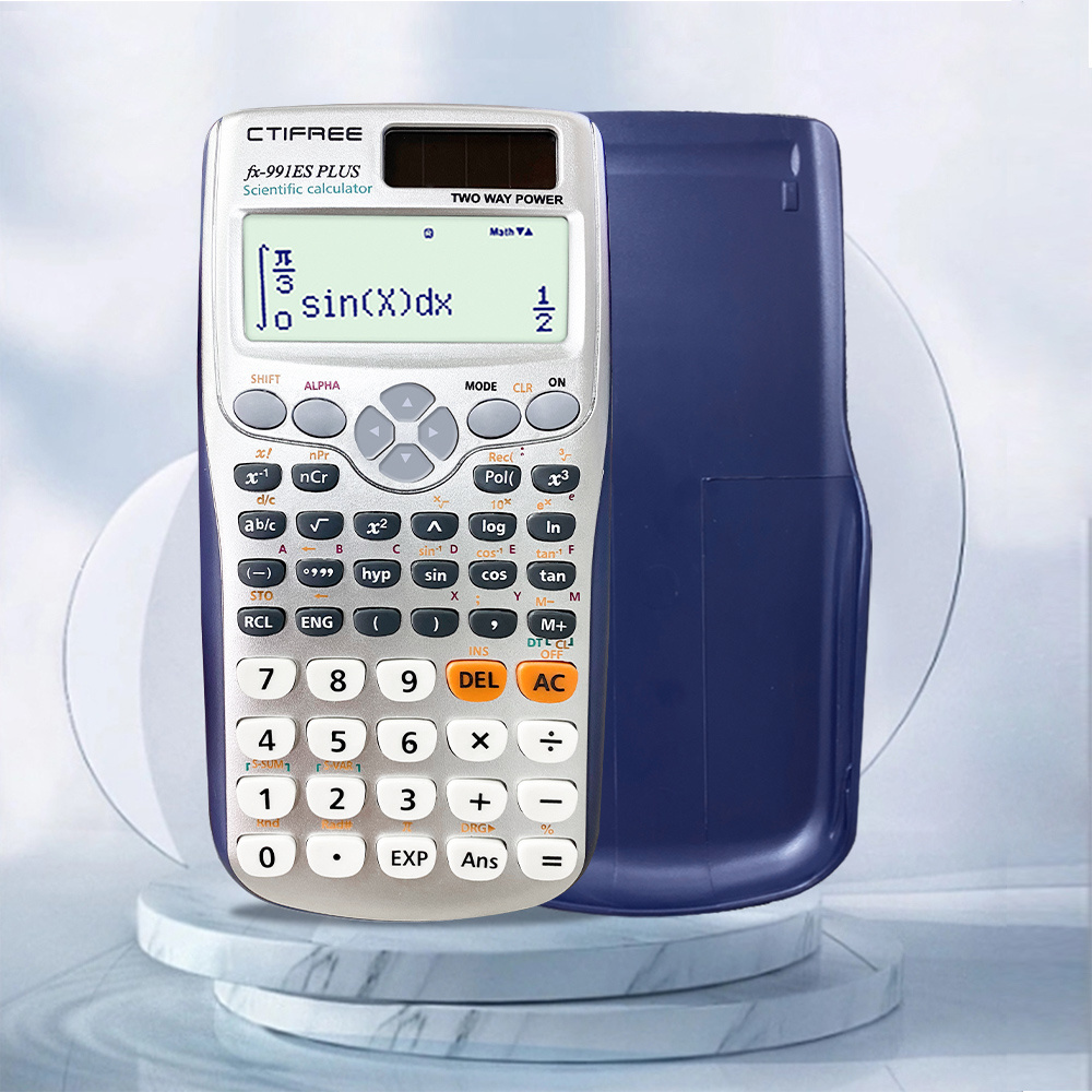 991es plus Scientific Calculator Logo Digital Professional Student Mathematics ctifree scientific calculator fx-991es plus