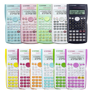 Office Supplies Multi-Function Scientific Calculator Kids FC 82 MS Dual Power School Student Electronic Digital Calculator