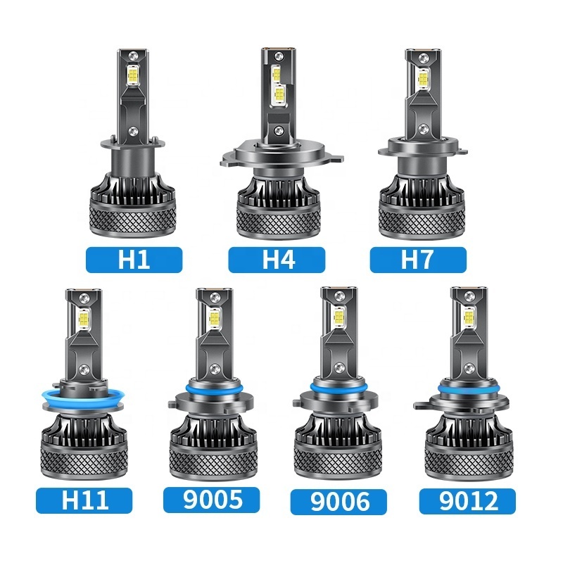 Universal k18 Car LED Headlight Kit for 6500K White Driving Replacement H1 H3  H7 H11 9005 9006 9012 Led Bulbs led h7