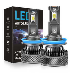 Universal k18 Car LED Headlight Kit for 6500K White Driving Replacement H1 H3  H7 H11 9005 9006 9012 Led Bulbs led h7