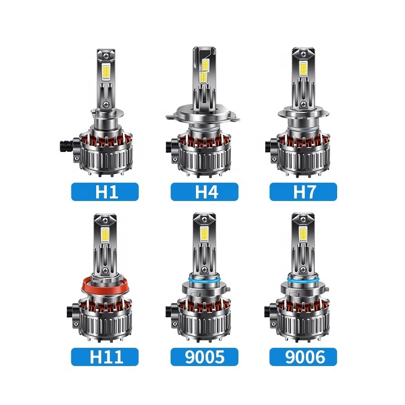 Q15 150W 30000LM H7 H4 H11 LED Headlights CANBUS 6000K Super High Power LED 12V H1 H8 H9 HB4 HB3 9005 9006 9012 LED Headlight