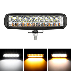 4D 54W LED light bar high power super brightness Offroad spot light LED working light waterproof auto strip lamp 12V 24V