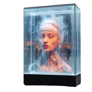 outdoor indoor glass transparent led film display transparent video wall display screen transparent led display