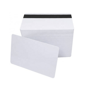 Hot Sell High Quality White Plastic Blank Atm Magnetic Stripe Id Inkjet PVC Cards