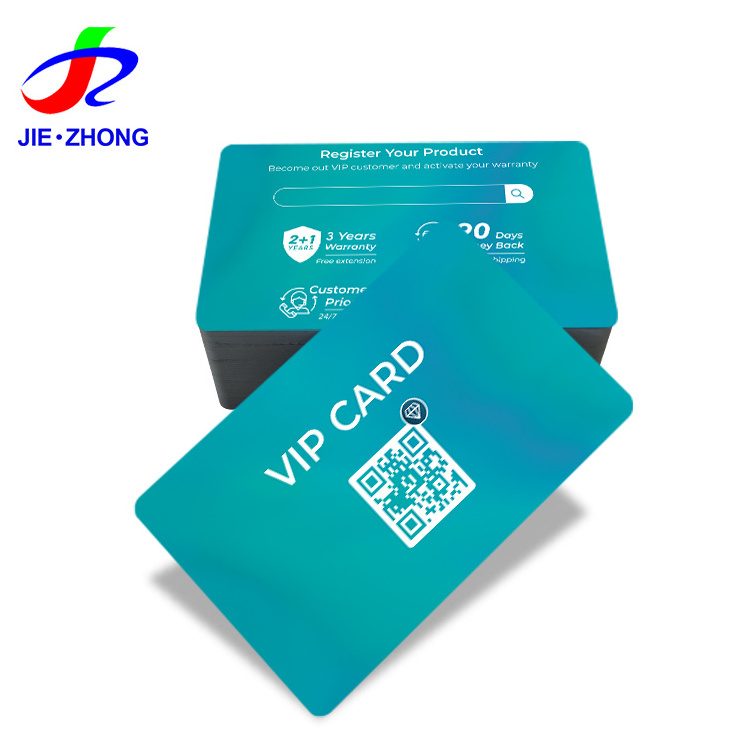 Printing Custom 0.76mm PVC Plastic Loyalty VIP Club Business ID Member Card