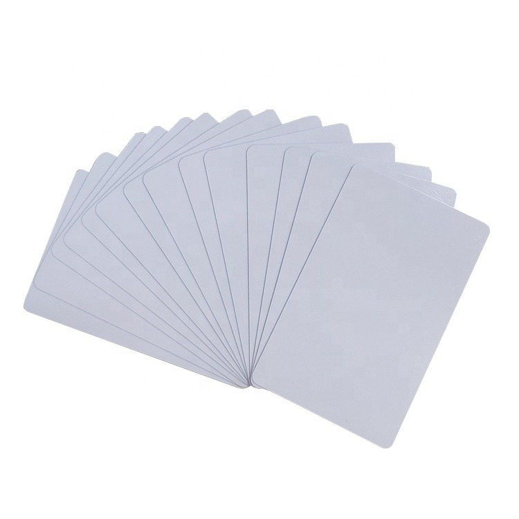 Hot Sell High Quality White Plastic Blank Atm Magnetic Stripe Id Inkjet PVC Cards