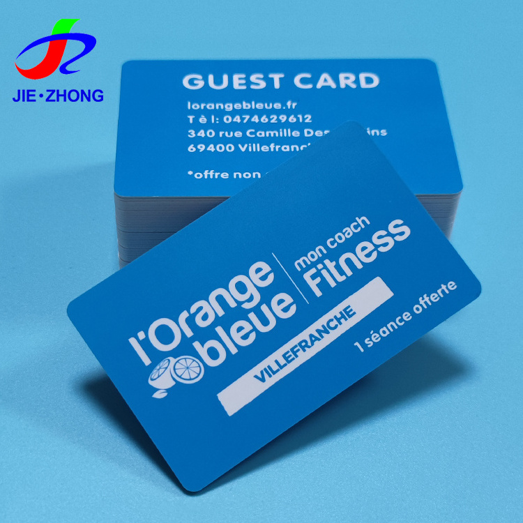 Customizable Printing CR80 CR100 size PVC/PET/ABS Material Plastic Cards