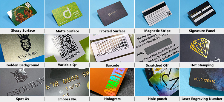 Factory Custom Printing Cr80 Magnetic Stripe Membership Loyalty Card Vip Member Plastic PVC Cards