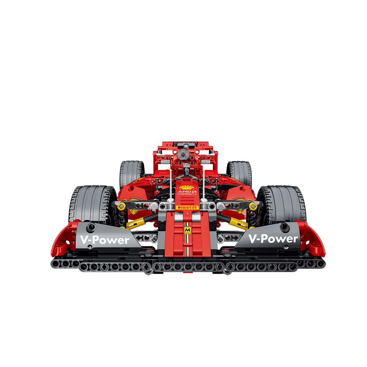 Hot selling  Race Car Building Kit Engineering Toy Brick Block Remote Control F1 Car for Children Christmas Gift