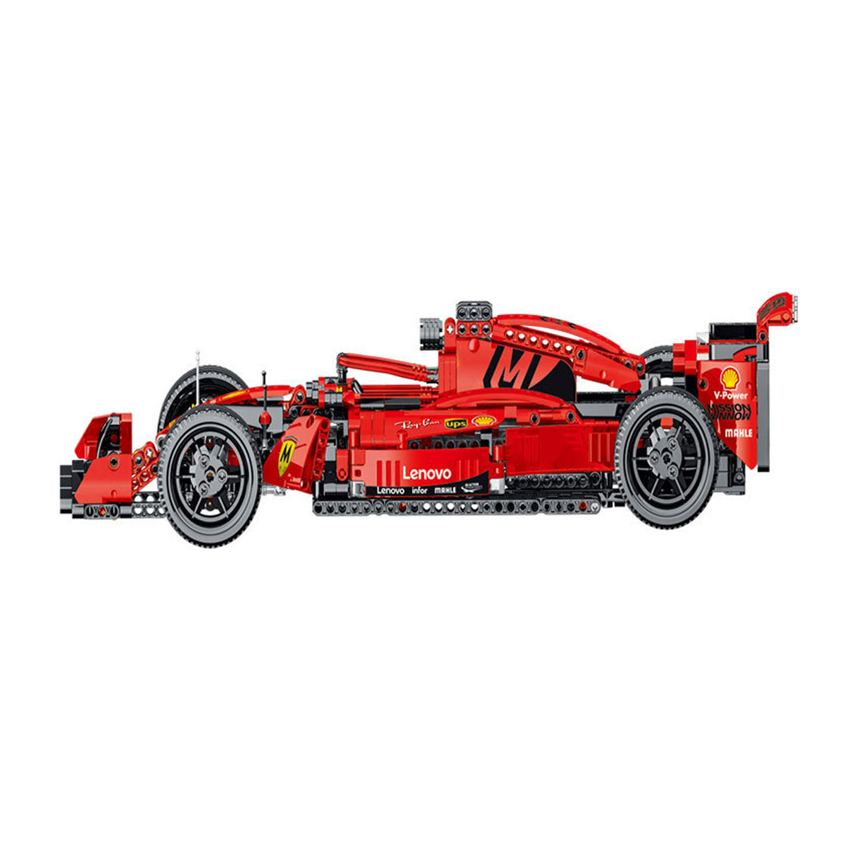 Hot selling  Race Car Building Kit Engineering Toy Brick Block Remote Control F1 Car for Children Christmas Gift