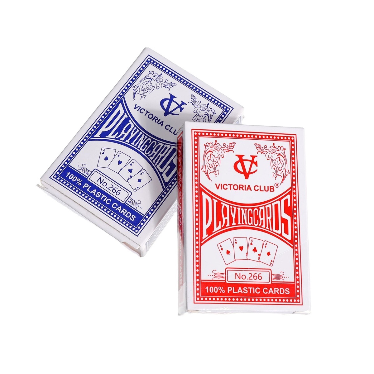 Hot Sales Released Products Red and Blue Personalized Adult Card Game For Party Customized Printing Colorful Poker Cut Cards