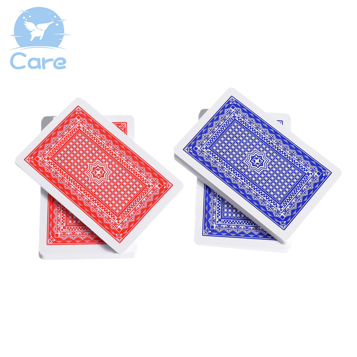 Hot Sales Released Products Red and Blue Personalized Adult Card Game For Party Customized Printing Colorful Poker Cut Cards