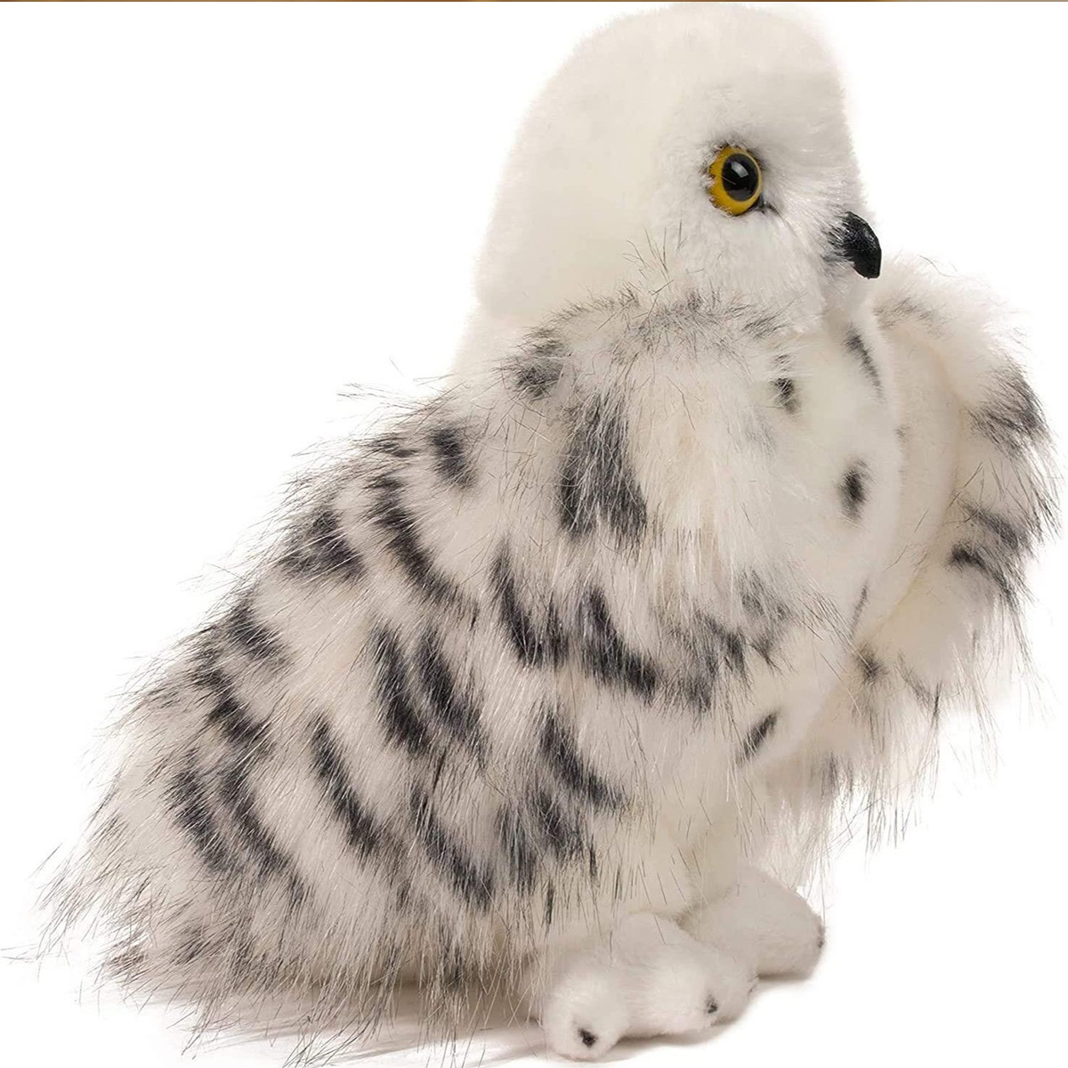 Hot Sale Lovely Snowy White Owl Plush Toys White Bird Animals Soft Stuffed Gift for Kids Harried Birthday Christmas