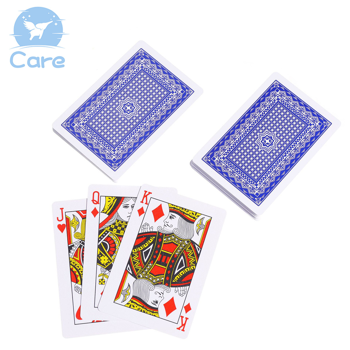 Hot Sales Released Products Red and Blue Personalized Adult Card Game For Party Customized Printing Colorful Poker Cut Cards