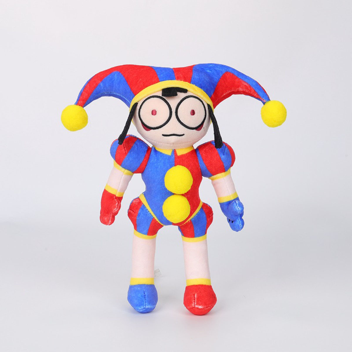 High Quality The Amazing Digital Circus Plush Clown Pomni And Jax Cartoon Anime Digital Circus Stuffed Toys For Boy