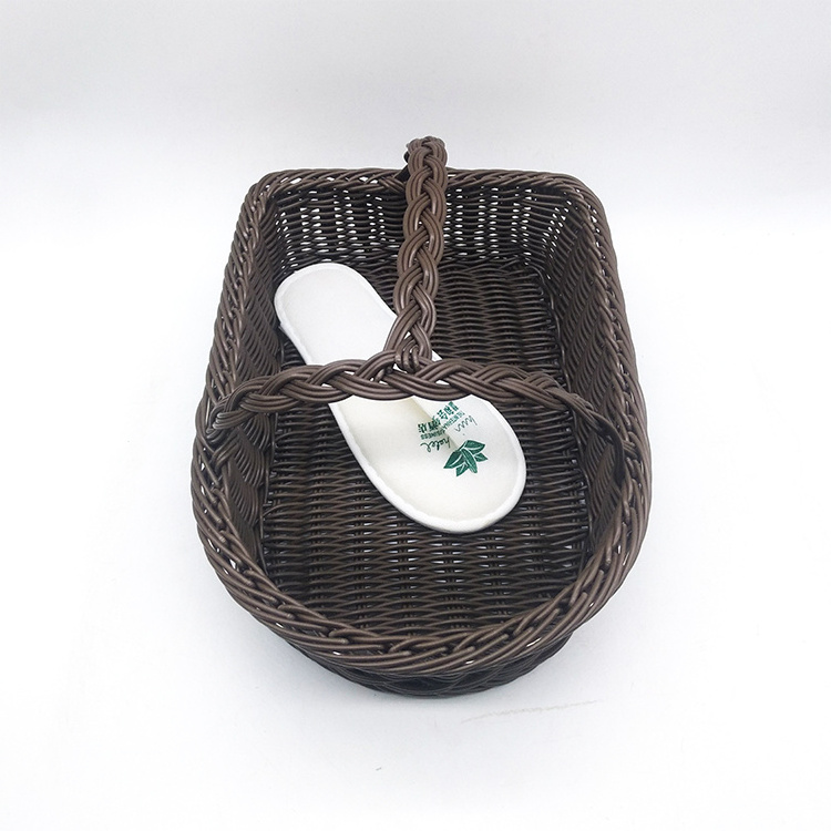 Factory Hot Selling Eco Friendly Customized Home Bedroom Living Room Seagrass Storage Shoes Basket