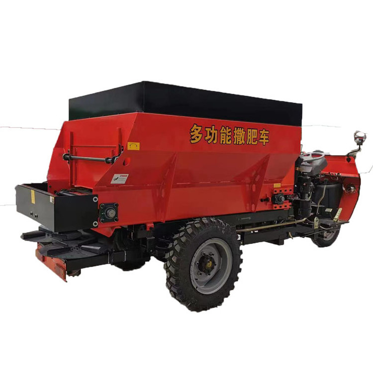 Tractor Mounted Agricultural Fertilizer Spreader Lime Application Spreader Organic Fertilizer Spreader For Manure