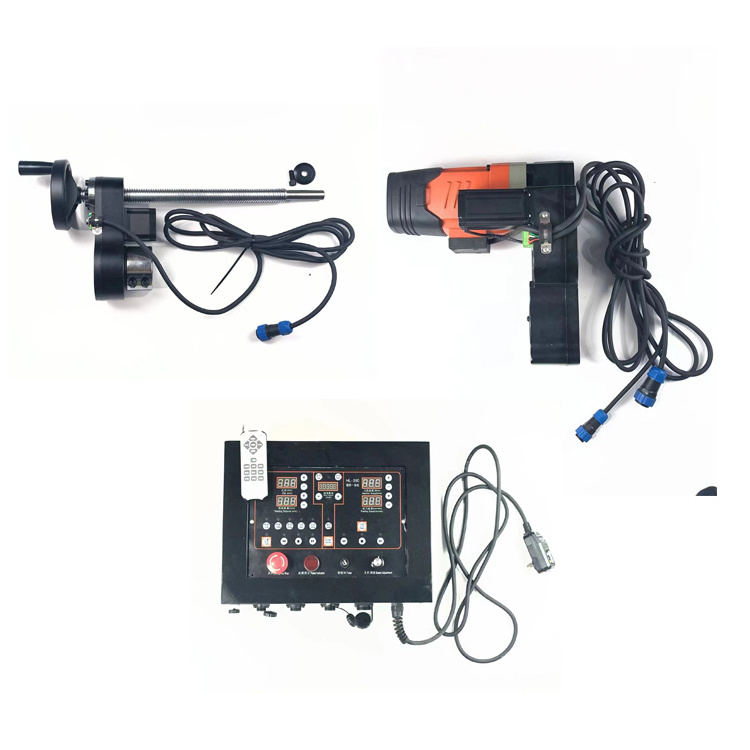 Intelligent CNC boring and welding machine Excavator arm maintenance boring and welding machine