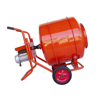 Portable Small Hand Push Feed Cement Concrete Mortar Mixer 120L Concrete Mixer