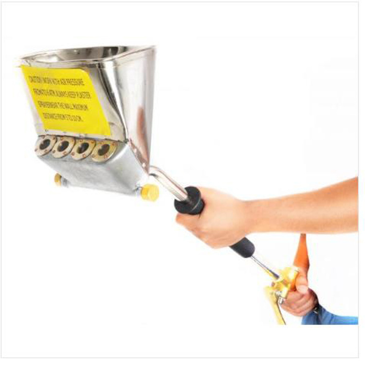 Handheld Mortar cement spray hopper gun/air pneumatic stucco mortar cement spray hopper gun