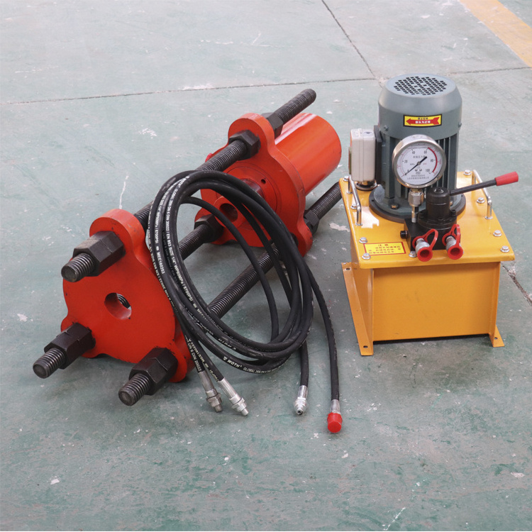 100 ton portable hydraulic track press 150 ton portable hydraulic track link pin press