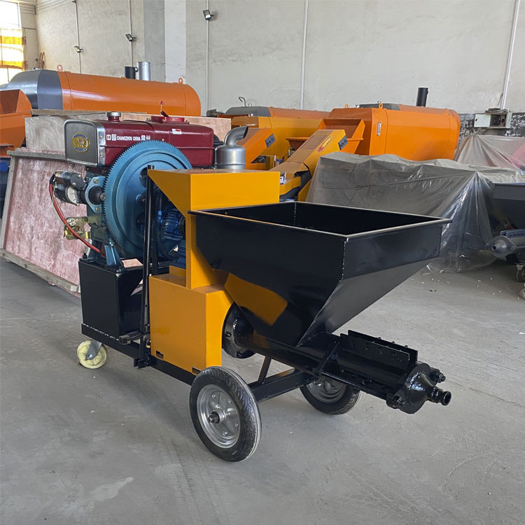 Diesel engine mortar spraying machine Concrete shotcrete machine for construction site