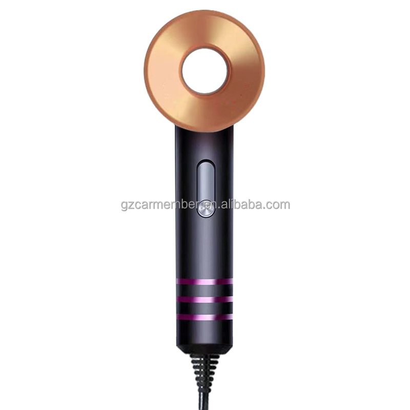 LDY New Professional High-speed Hair Dryer Blow Dryer with Guiding Lights Negative Ion Portable 5  in 1 Hot Air Brush Hair Dryer