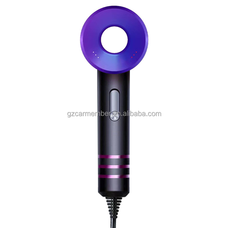 LDY New Professional High-speed Hair Dryer Blow Dryer with Guiding Lights Negative Ion Portable 5  in 1 Hot Air Brush Hair Dryer