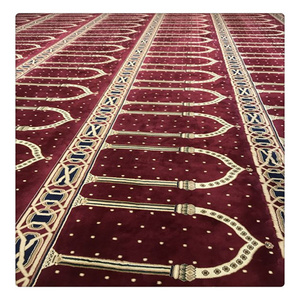 Wholesale High Quality Wall To Wall Printed Mosque Carpet Muslim Prayer Carpet