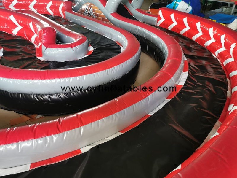 inflatable race track/inflatable bumper car track/inflatable barrier