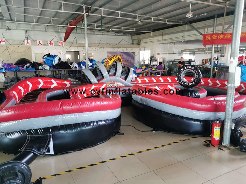 inflatable race track/inflatable bumper car track/inflatable barrier