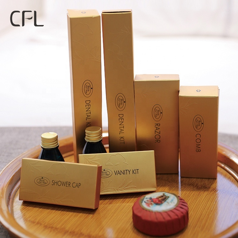 Wholesale luxury amenities kit hotel soap and shampoo 20g soap and amenities manufacturer