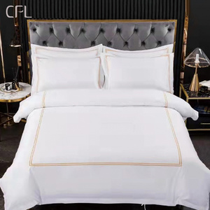 100 cotton hotel bedding duvet runner, Decorative top sheet bed runner for hotel