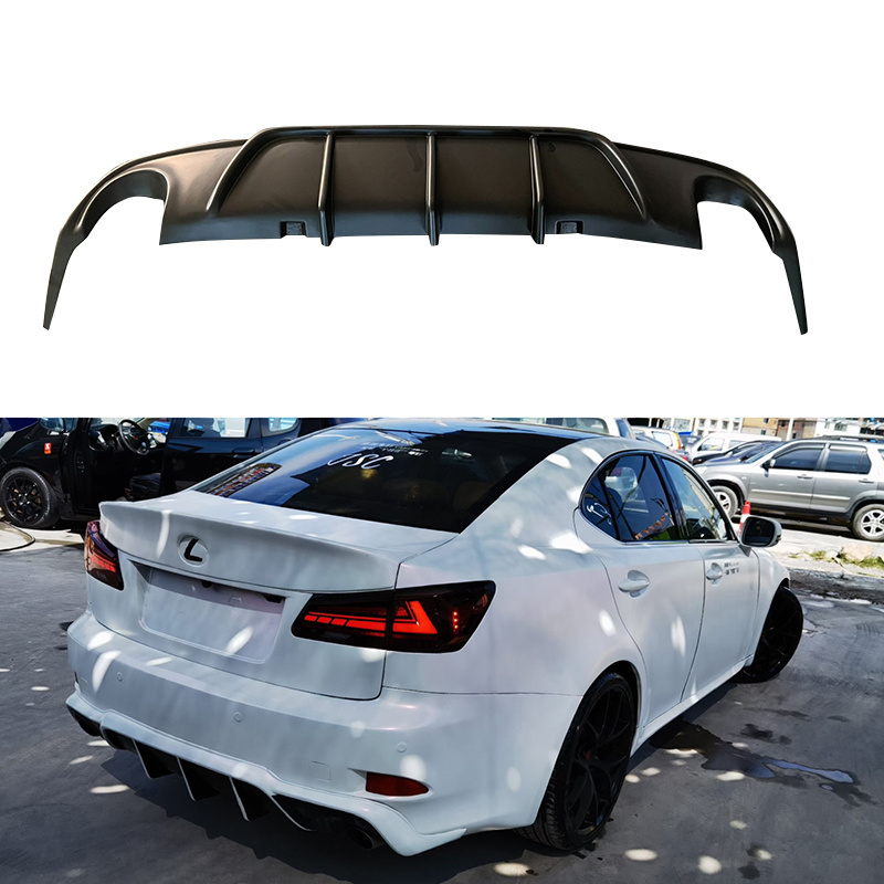 OEM Factory Rear Bumper Diffuser Rear Lip For Lexus IS300 IS350c IS250 IS250c IS300h IS200t 2006-2012