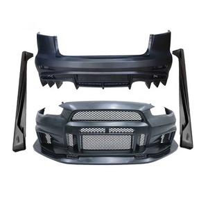 High Quality PP Material Modified Vari Style Car Bodykit Bumpers For Mitsubishi Lancer 2009-2017