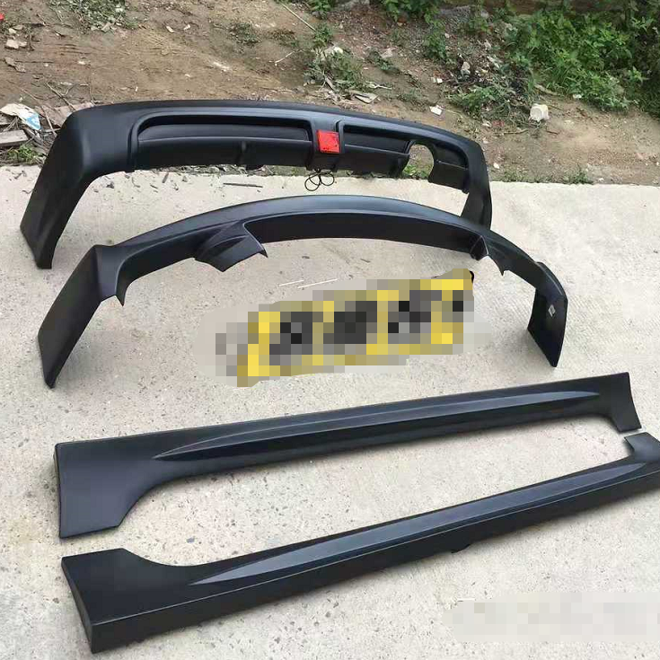 Factory OEM Car body part front lip rear lip side skirts For Honda civic 2009-2011 upgrade GF Style body kit