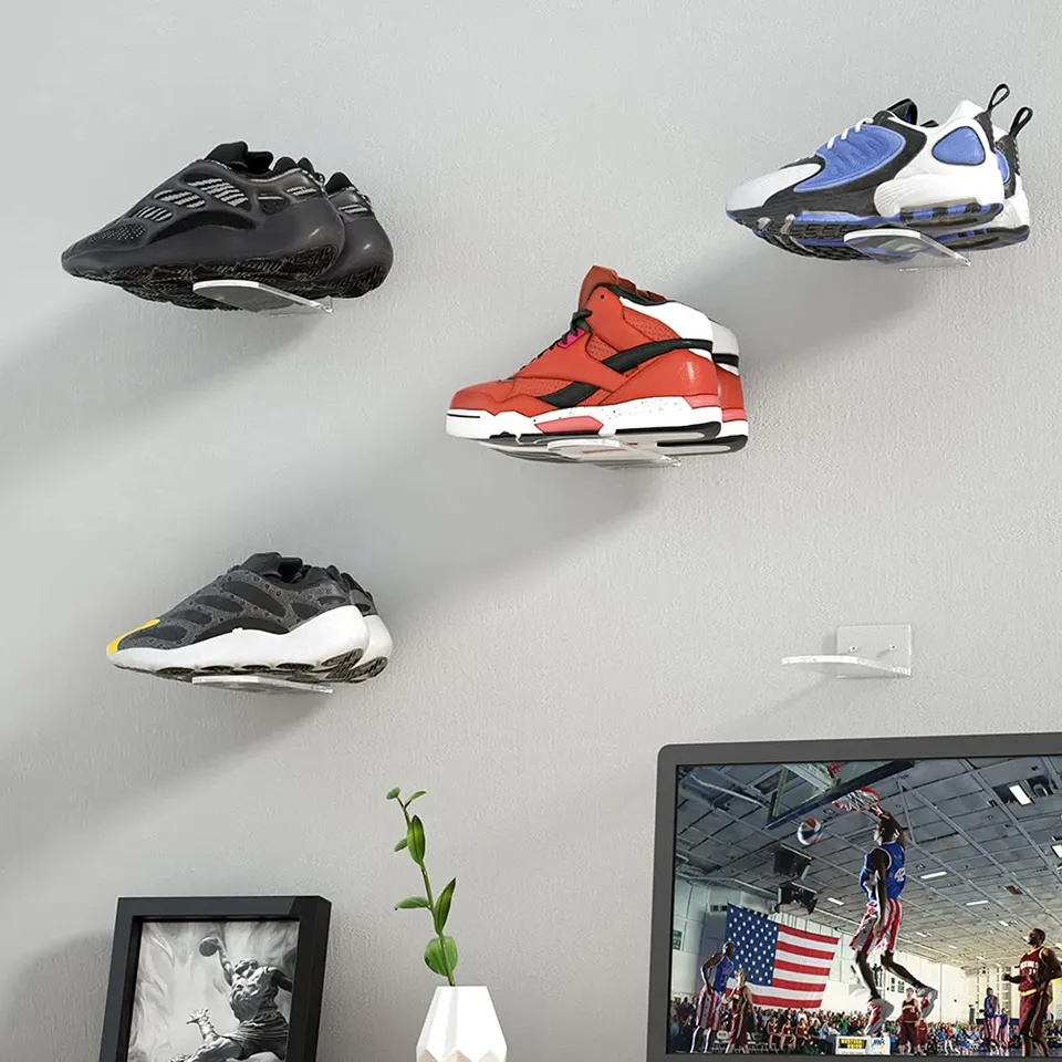 Floating Shoe Display For Wall For Levitating Shoe Stand Sneaker Levitation Display Shoe Wall Shelf