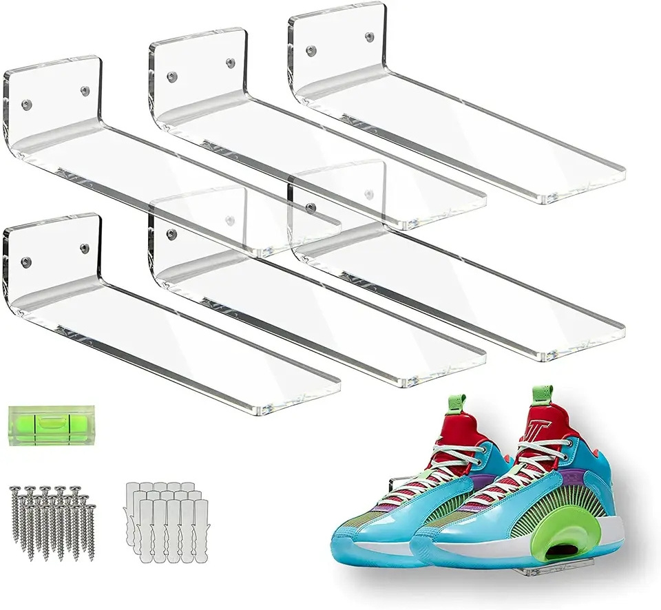 Floating Shoe Display For Wall For Levitating Shoe Stand Sneaker Levitation Display Shoe Wall Shelf