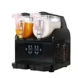 Multifunctional 3Lx2 35Kg Slushy Machine 2 Daiquiri Machine Commercial Smoothie  Used Frozen Drink Slushy Machine