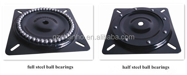 Manufacturer Supply Swivel Sofa Chair/Furniture Metal Swivel Plate Table Rotating Mechanism