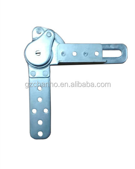 sofa bed adjustable backrest hinge,sofa headrest mechanism,functional lounge chair ratchet hinge