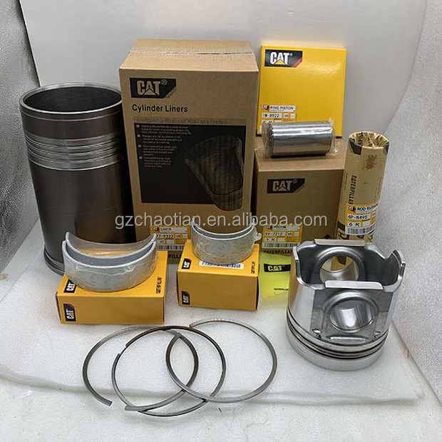 CAT Liner Kit Diesel Engine Parts 3066 3304 3306 C4.4 C6.4 C6.6 C7 C9 C10 C13 C15 C18 3116 3126 3406 3412 Engine Overhaul Kit