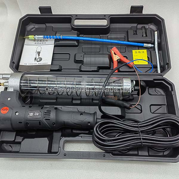 Excavator Grease Gun 24V electric High-pressure electric grease gun General model grease pump